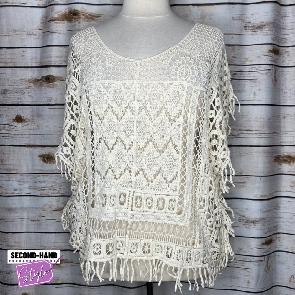 Maurices Festival-ready Layering Poncho Top